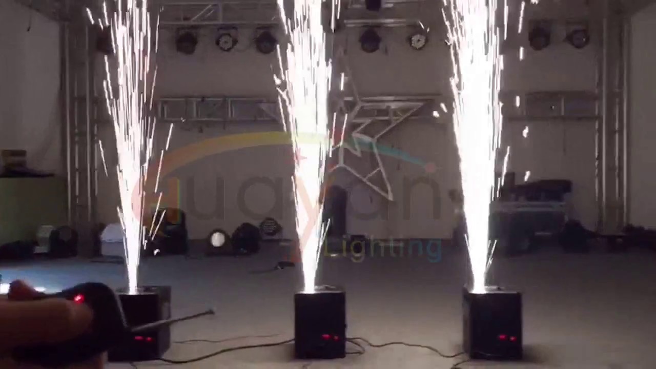 Wedding party Sparkular Effect Fireworks safe