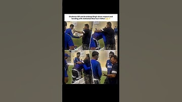 Shubman Gill Arshdeep Singh show respect and bonding with Abhishek Sharma