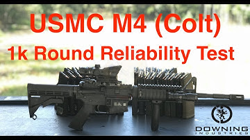 1k Round Reliability Test, Colt M4