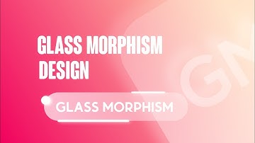 Glass Morphism || New UI Design Trend 2021 || Pixellab || TutLab Tutorial