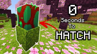 This Glitch Allows You To Hatch Sniffers INSTANTLY In Survival Minecraft!