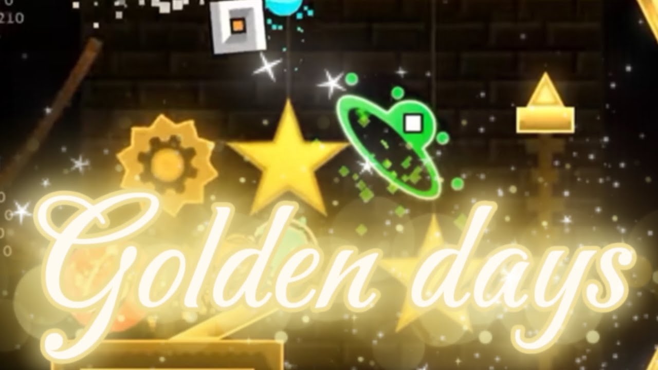 Golden days 100% [geometry dash]