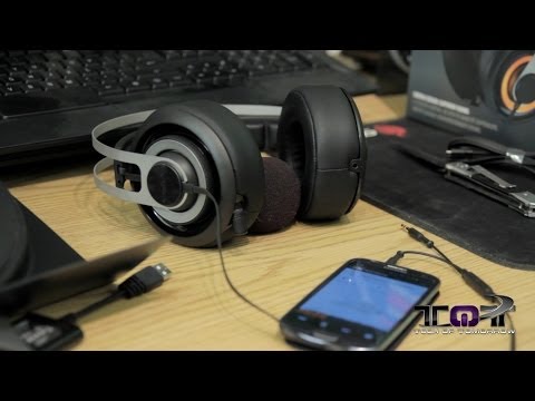 SteelSeries Siberia Elite 7.1 Surround Sound Gaming Headset Unboxing & Demo