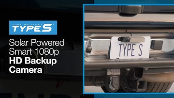 Solar Powered Smart 1080p HD Backup Camera