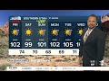 Hottest of the year, so far- Friday, June 19