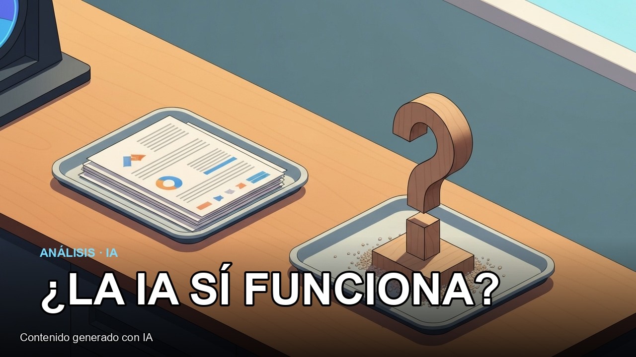 IA y productividad: los números reales que los titulares ocultan