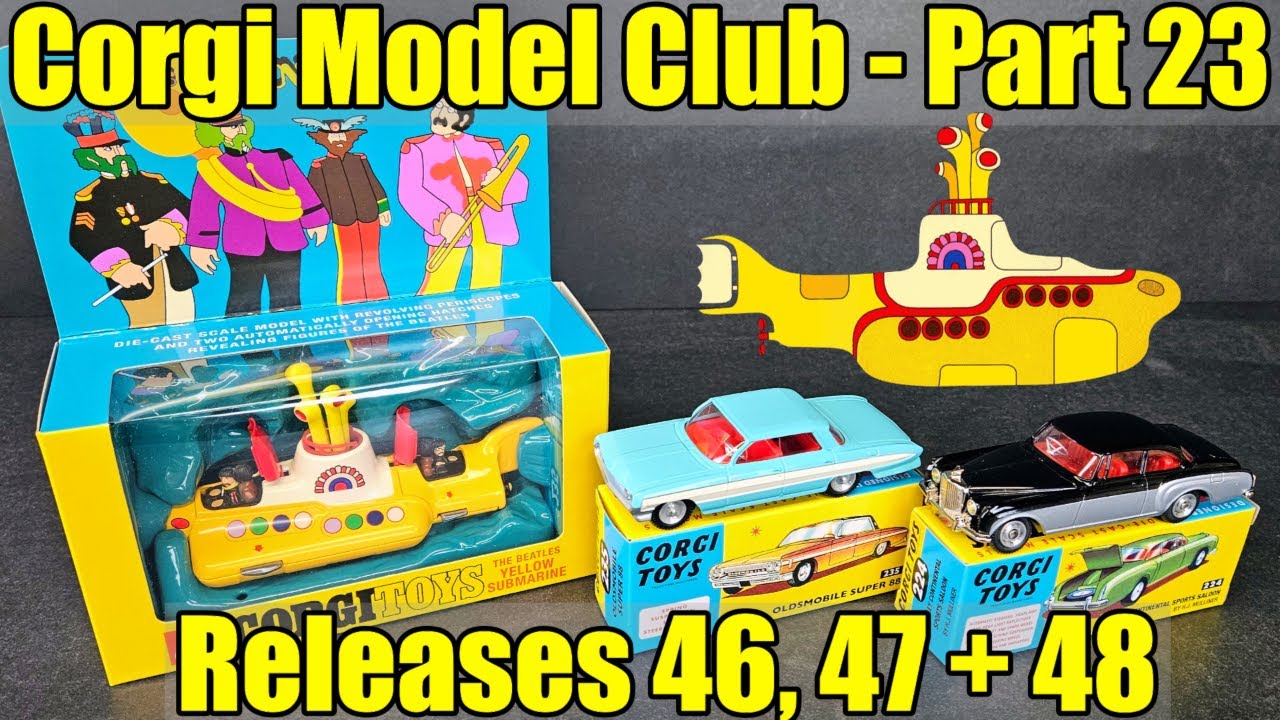 Corgi Model Club Part 23 Releases 46 - 48 Oldsmobile Super 88