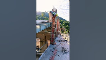 Formwork for column 13 #construction #design #building #construction #home #house #work #builder