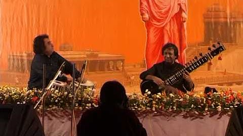 Ustad Shahid Parvez Khan Sitar with Pandit Prodyut Mukherjee on Tabla . Gat in Rupak Gat .
