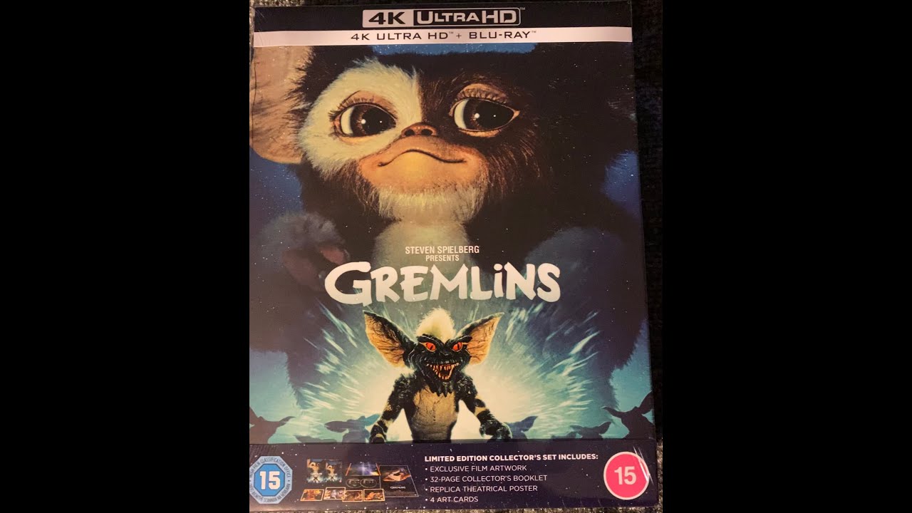 Gremlins 4K UHD Collector's Edition Unboxing 