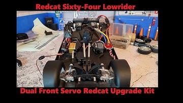 DUAL FRONT SERVO!!!!! Sixty Four Impala Redcat Lowrider RC Upgrade Kit
