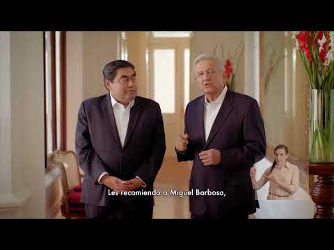 Campaña de Luis Miguel Barbosa a la gubernatura de Puebla/Juntos Haremos Historia