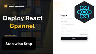 How to Deploy React App on cPanel | Complete Beginner Guide