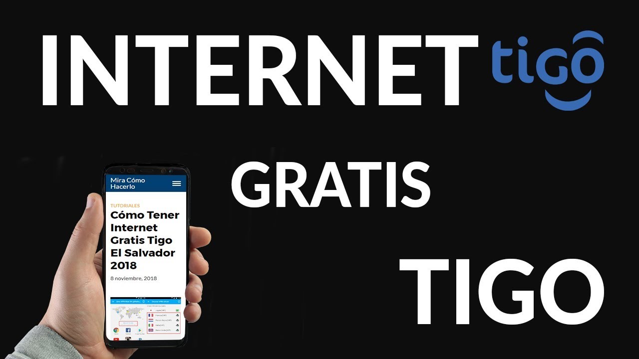 Como Tener Internet Gratis Tigo El Salvador Youtube