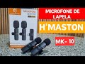 Microfone de Lapela  H'MASTON MK-10