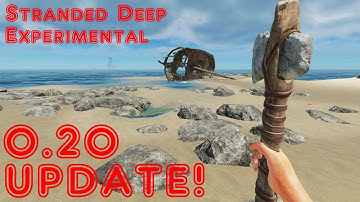 Stranded Deep Experimental Update 0.20 -- New Crafting!