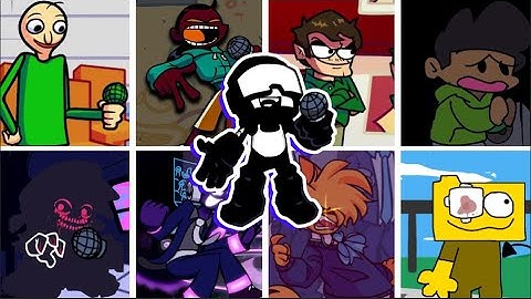 FNF - Guns But Every Turn a Different Character Sings🎵 (Guns but Everyone Sings)