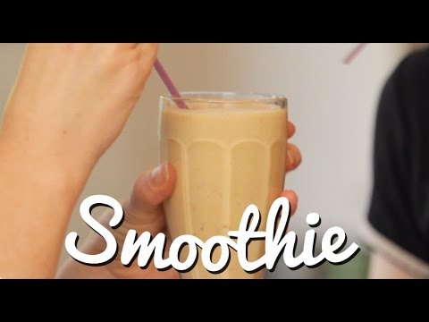 Easy Peanut Butter and Banana Smoothie