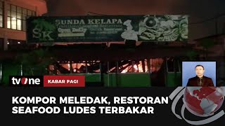 Kebakaran Hanguskan Restoran Seafood di Kawasan Pademangan | Kabar Pagi tvOne