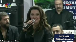 Gaye Aksu - Gittiğinde Anladım