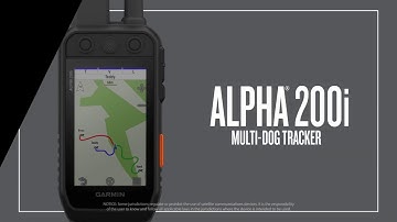 Garmin Alpha 200i multi-dog tracker with inReach satellite communication