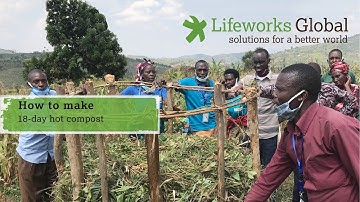 How to make 18-day compost using the Berkeley hot compost method