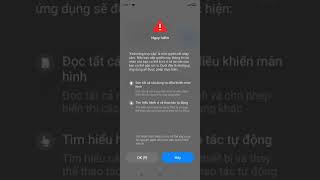 Declare Accessibility Service permission of Edge Screen application