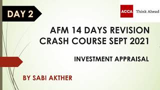 AFM 14 Days Revision Crash Course SEPT 2021 - Day 2 screenshot 1