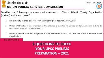 15th June 2021 Mock Questions for UPSC Prelims | Useful for all Competitive Exams