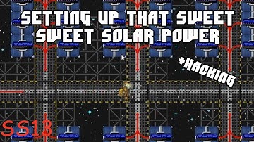 SS13 Tutorial - Setting Up Solars + Hacking