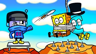 We Throw Knives to Solve Puzzles and Rescue SpongeBob in Save the Masters! screenshot 5