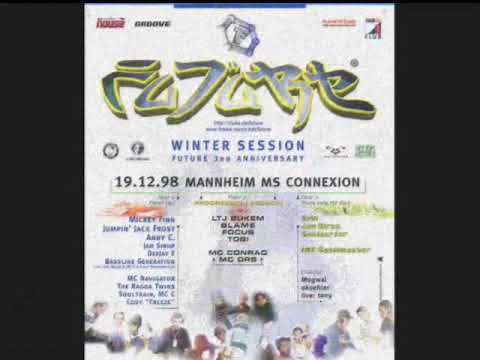 Deejay E. ls Funky Drummer Alex @ Future Winter Session 19.12.98 MS Connexion Mannheim