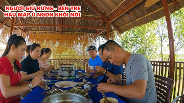 Đến nông trại NGƯỜI GIỮ RỪNG thưởng thức hàu nướng mập ú ngon khỏi chê