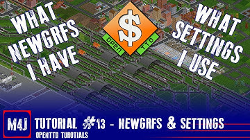 OpenTTD JGR Tutorials | #13 | NewGRFs and Settings