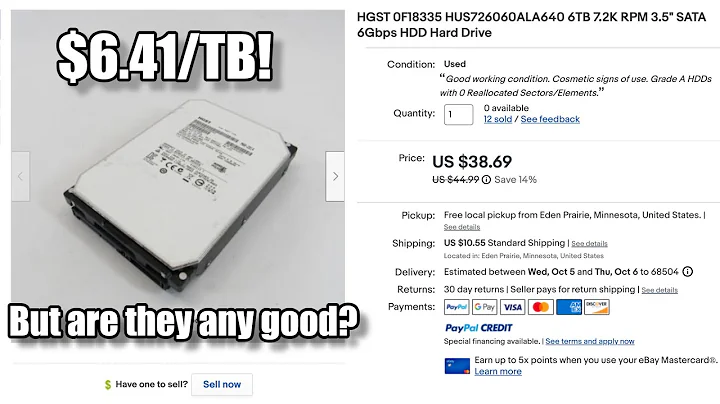 Are Cheap Used HGST Hard Drives Any Good?