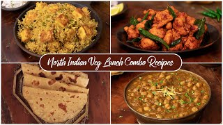 Simple and Tasty Lunch Combo | Indian Veg Thali for Guest | Veg Lunch Recipes | Easy Lunch Ideas