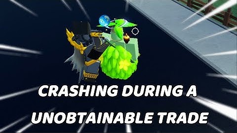 [AUT] Crashing During A Unobtainable Stand Trade