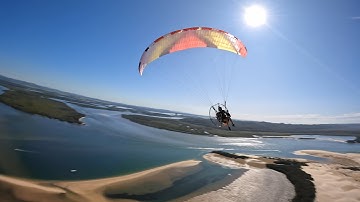 The Art Of Flight: Drone Vs Paramotor