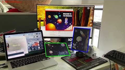 Multipe Planar Objects Tracking using ESM Tracker