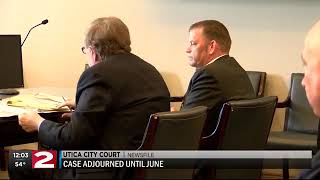 Motions adjourned in lewd act case against former Utica firefighter