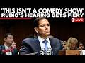 Marco LIVE | Rubio Loses Cool During Explosive Hearing As Senators Grilling Gets Brutal | US Senate
