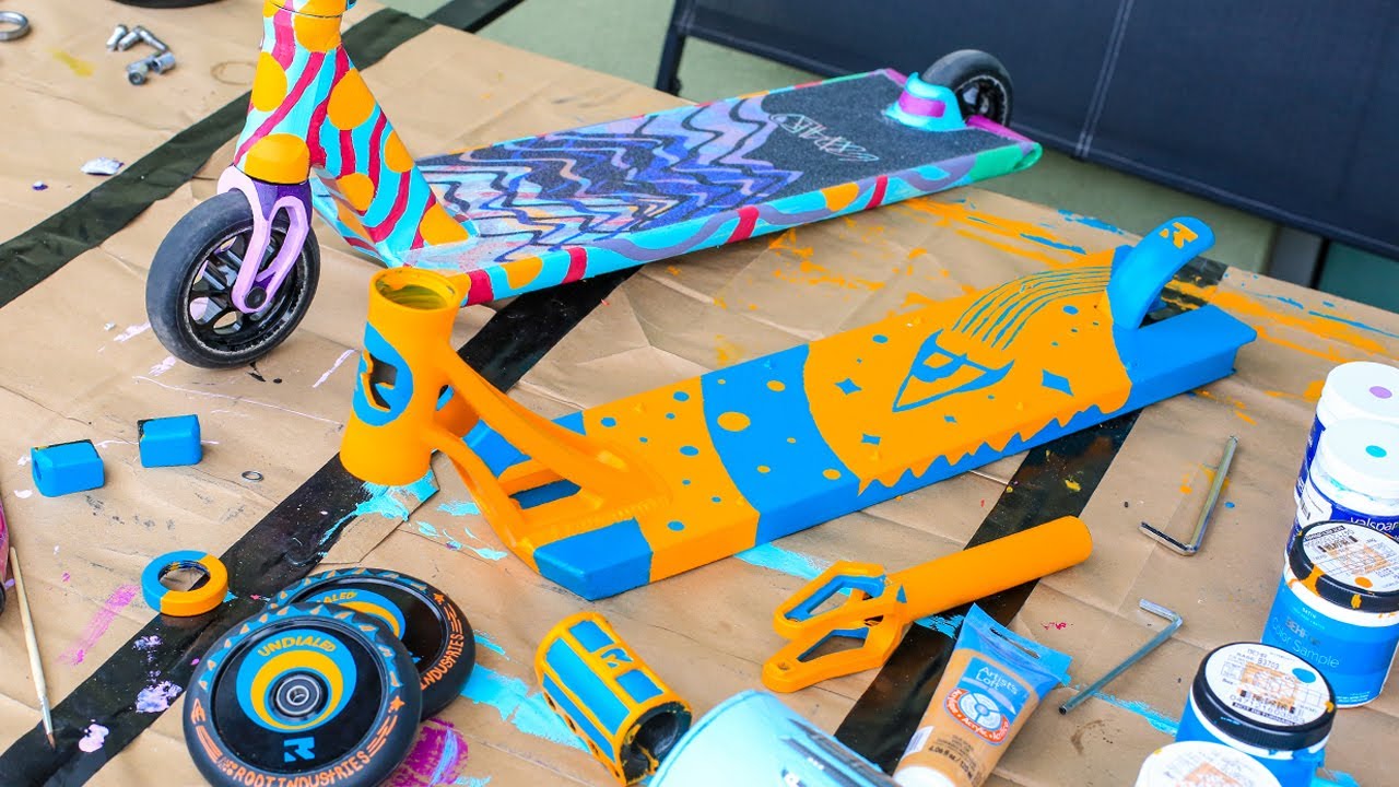 scooter painting lowkey fun.. YouTube