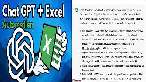 ChatGPT Excel example | Use ChatGpt to write excel formulas in seconds | ChatGpt excel