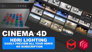 Cinema 4D HDRI Lighting with Redshift 2026