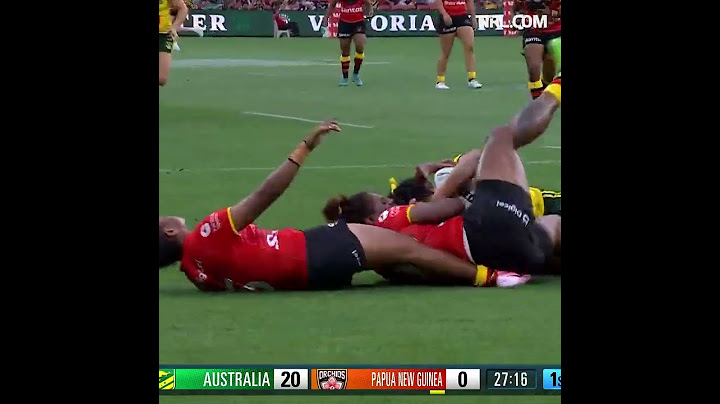 What a try saver! PNG Orchids vs Australian Jillaroos