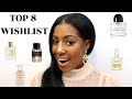 TOP 8 FRAGRANCE WISHLIST 2020 | PERFUME COLLECTION