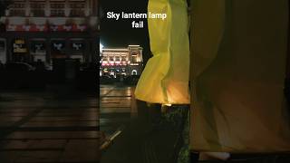 Diwali adventure: when the sky lamp didn&#39;t reach the sky🌌#shorts#shortvideo#diwali#lamp#song#music