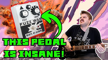 The FUZZ WAR Pedal from Death By Audio is INSANE