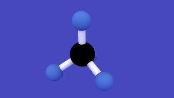 3D Methane Molecule in Blender 2.68