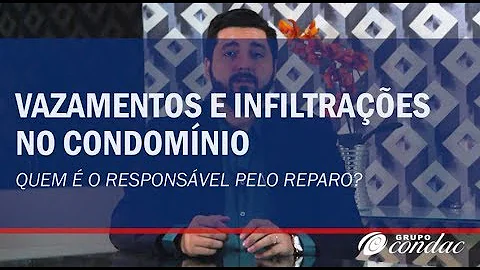 De quem é a responsabilidade por vazamento em apartamento?